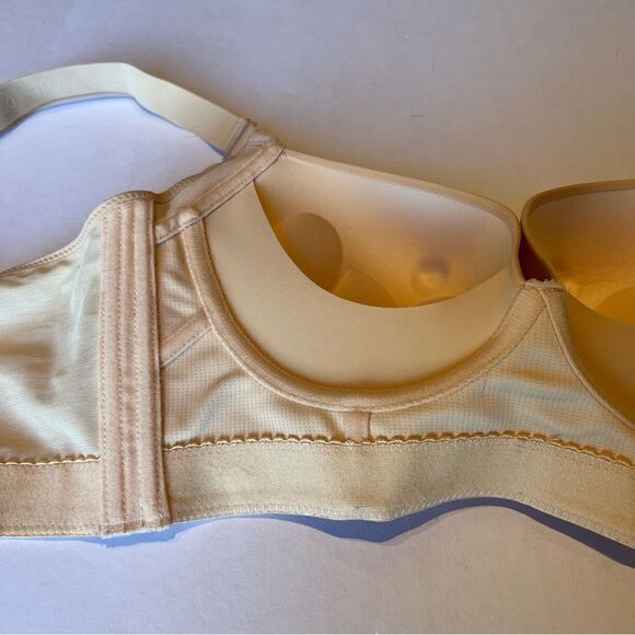 Plus Size Bra Push Up, Deep Cup Size 38 Nude - Picture 4 of 10